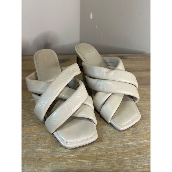 Anine Bing Women's Cade Mid Heel Slide Sandals - Picture 2 of 11